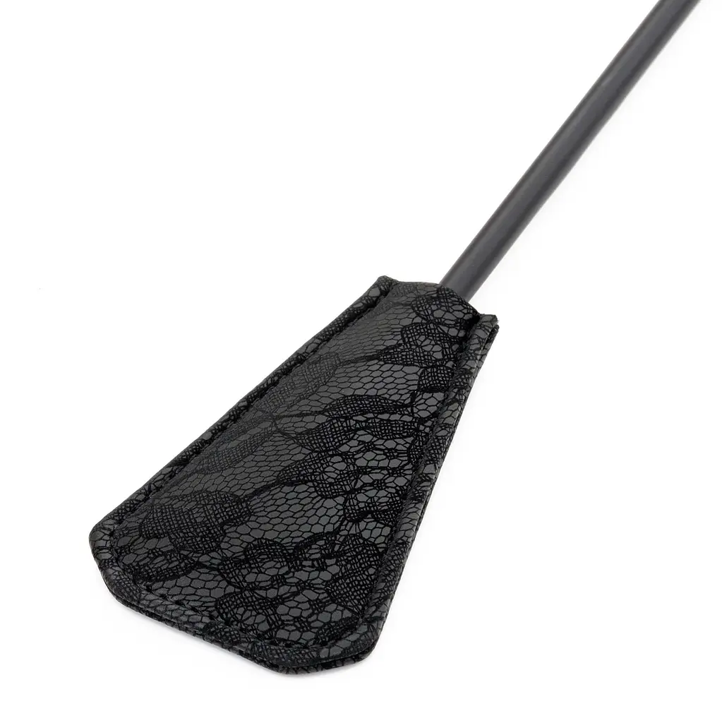 Стек Fetish B-Series Tickler Whip 1.0, 43.5 см (черный) - фото 5