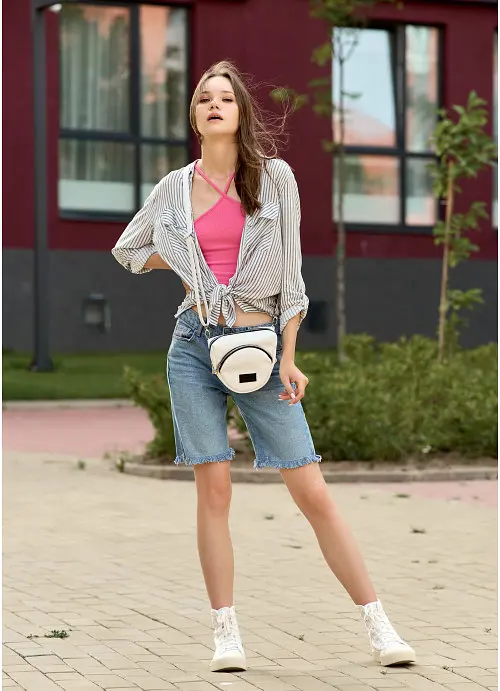 Жіноча сумка Sambag 20×5×18 см sum0010882 - фото 3