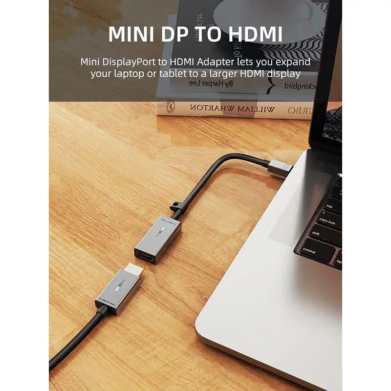 Кабель-переходник CableTime mini DisplayPort (M) - HDMI (M), 4K/60Hz, 0.15 м (CP26A) - фото 2