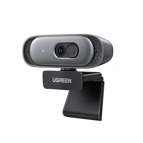 Веб-камера Ugreen CM778, Grey, 4Mp, 2560x1440/30 fps, мікрофон, автофокус, кут огляду 91°, USB 2.0 (35626)