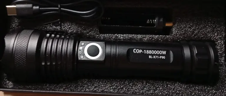 Тактичний ліхтар X-Balog BL-X71-P90 потужний світлодіодний акумуляторний LED - фото 8