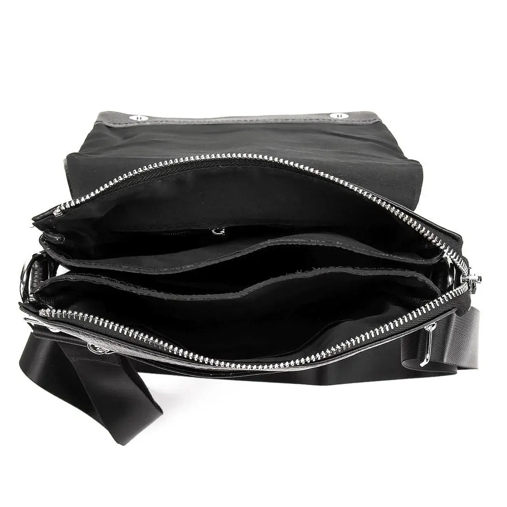 Шкіряний чоловічий месенджер із клапаном Tiding Bag M56-2056A - фото 6