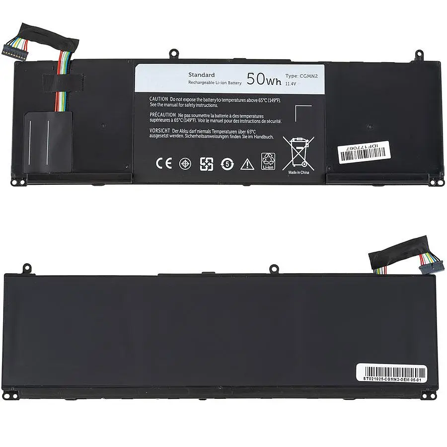 Батарея для ноутбука Dell CGMN2 (Inspiron 3135 3137 3138) 11.1V 4300mAh 50Wh Черный - фото 2