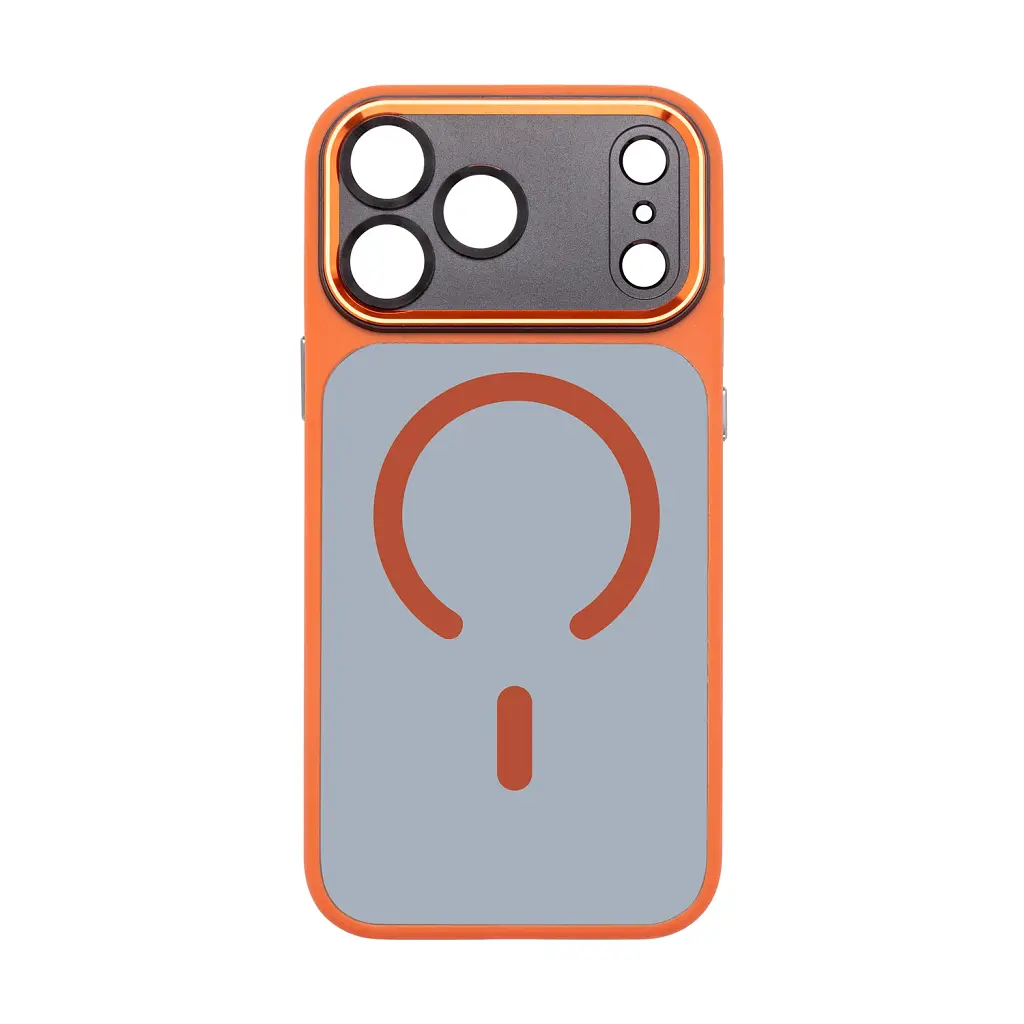 Чохол ArmorStandart Unit-C MagCase SE для Apple iPhone 17 Pro Max Orange Black