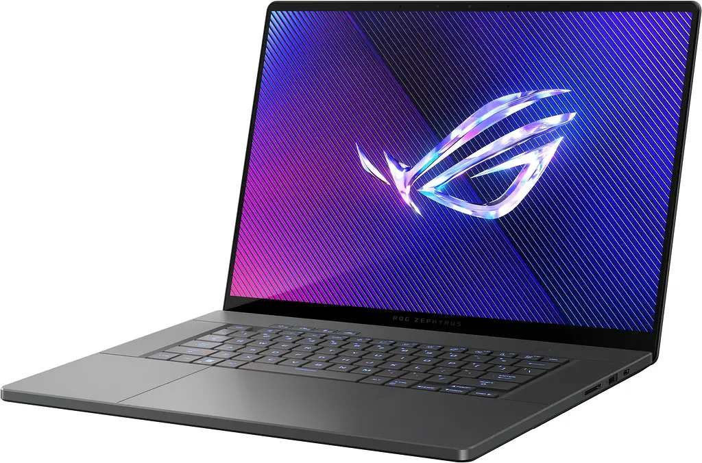 Ноутбук ASUS ASUS ROG Zephyrus G16 GU605MY-QR041X 16' 2.5K OLED, Intel Ultra 9 185H, 32GB, F2TB, NVD4090-16, Win11P, Сірий (90NR0IQ5-M001R0) - фото 3