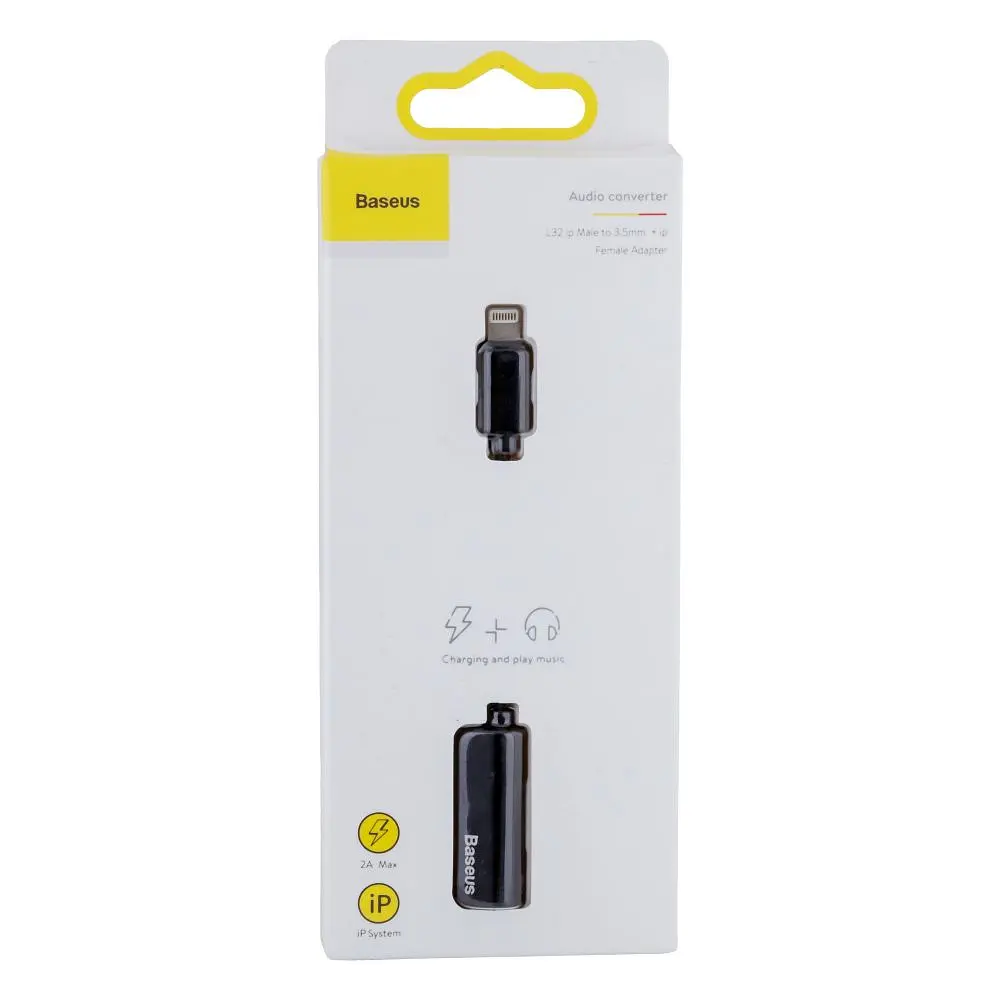 Переходник XPRO Male Lightning to 3.5mm / Lightning CALL32 Чёрный (34332-01_341) - фото 4
