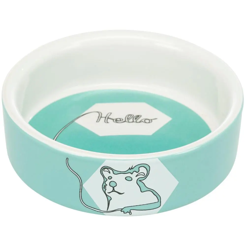 Миска керамическая Trixie 90 мл / 8 см (цвета в ассортименте) - фото 7