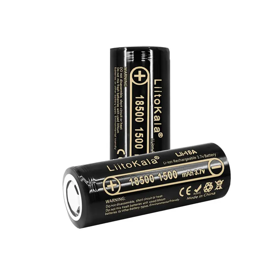 Акумулятор LiitoKala Lii-18A 18500 1500mah battery - фото 5