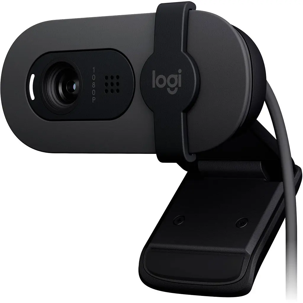 Веб-камера Logitech Brio 100 Full HD Webcam, Graphite - фото 3