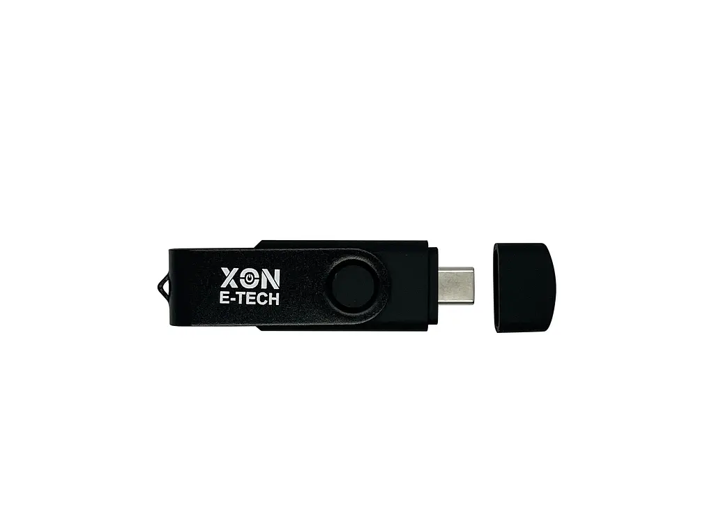 Флеш-накопитель XON FlashDrive MultiConnect 128GB (USB 3.0 + USB Type-C + MicroUSB) Черный (FX3M128PB 7652) - фото 4