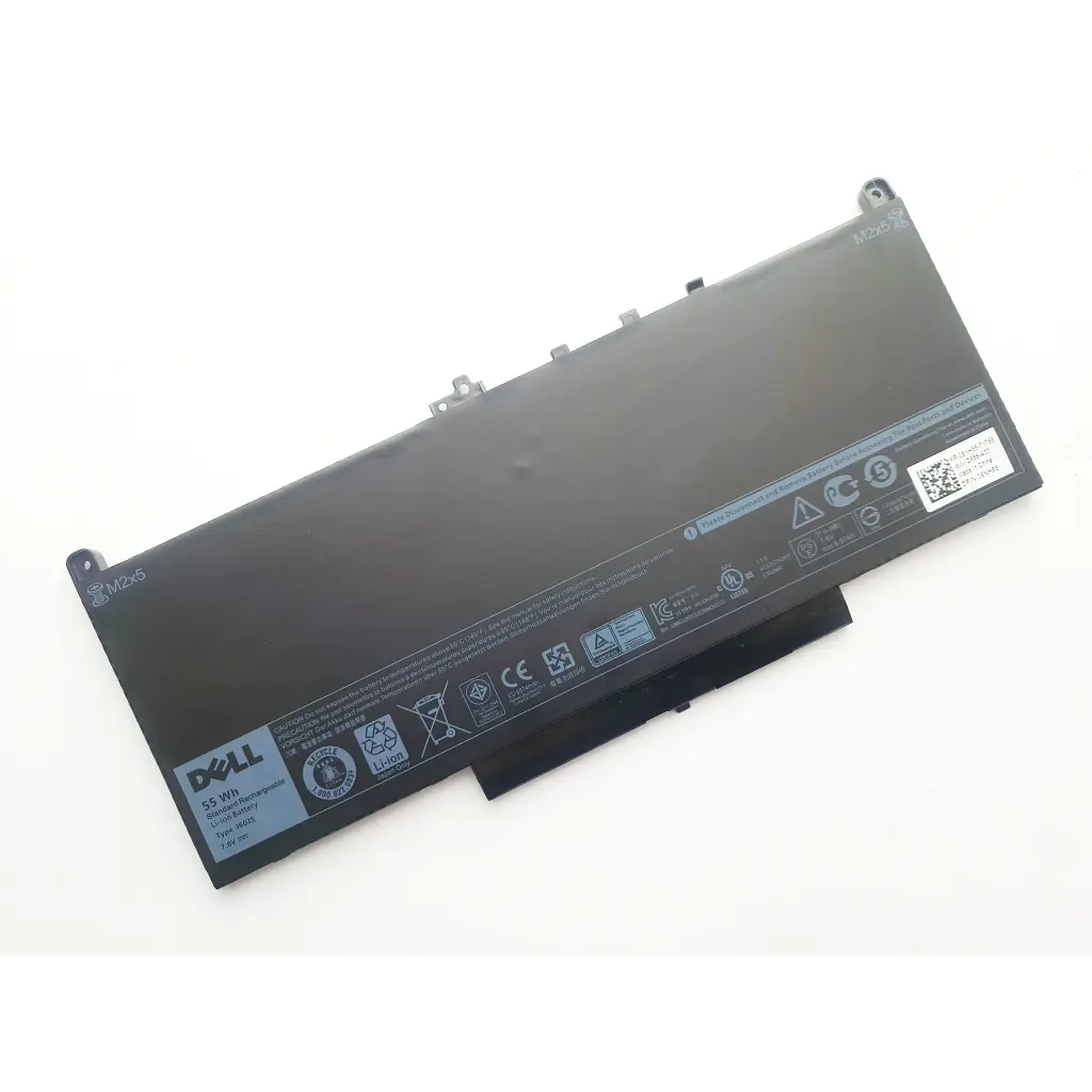 Акумулятор до ноутбука Dell Latitude E7470 J60J5, 55Wh (6874mAh), 4cell, 7.6V, Li-ion (A47690) - фото 2