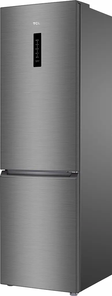 Холодильник TCL RB275GM1110 183х55х63см 2 двери Х- 203 л М- 72 л A+ NF нержавіюча сталь (RB275GM1110) - фото 2