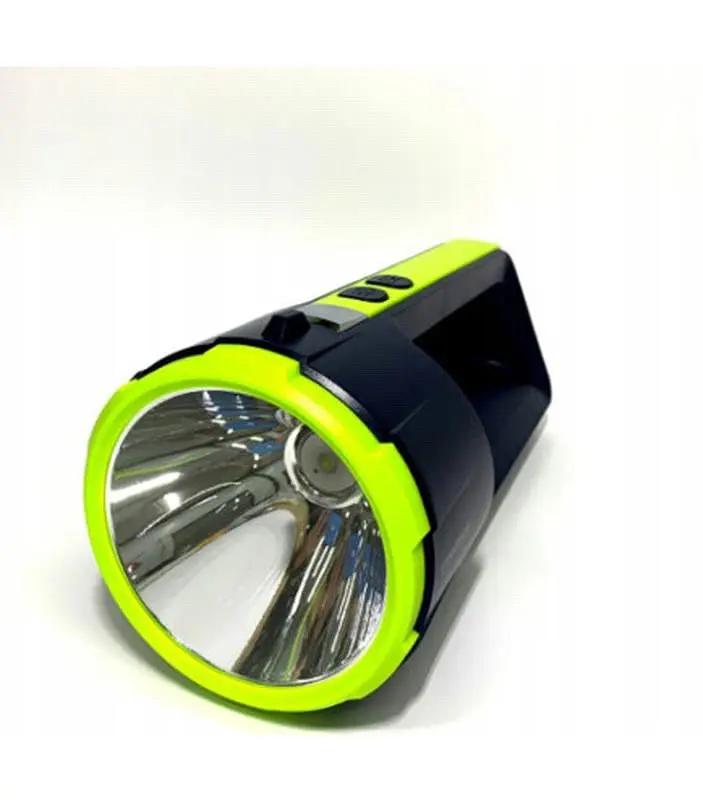 Фонарь аккумуляторный Tiross TS1858 с ручкой дальность 200 м, USB зарядка 1 шт. черный (TS1858) - фото 3