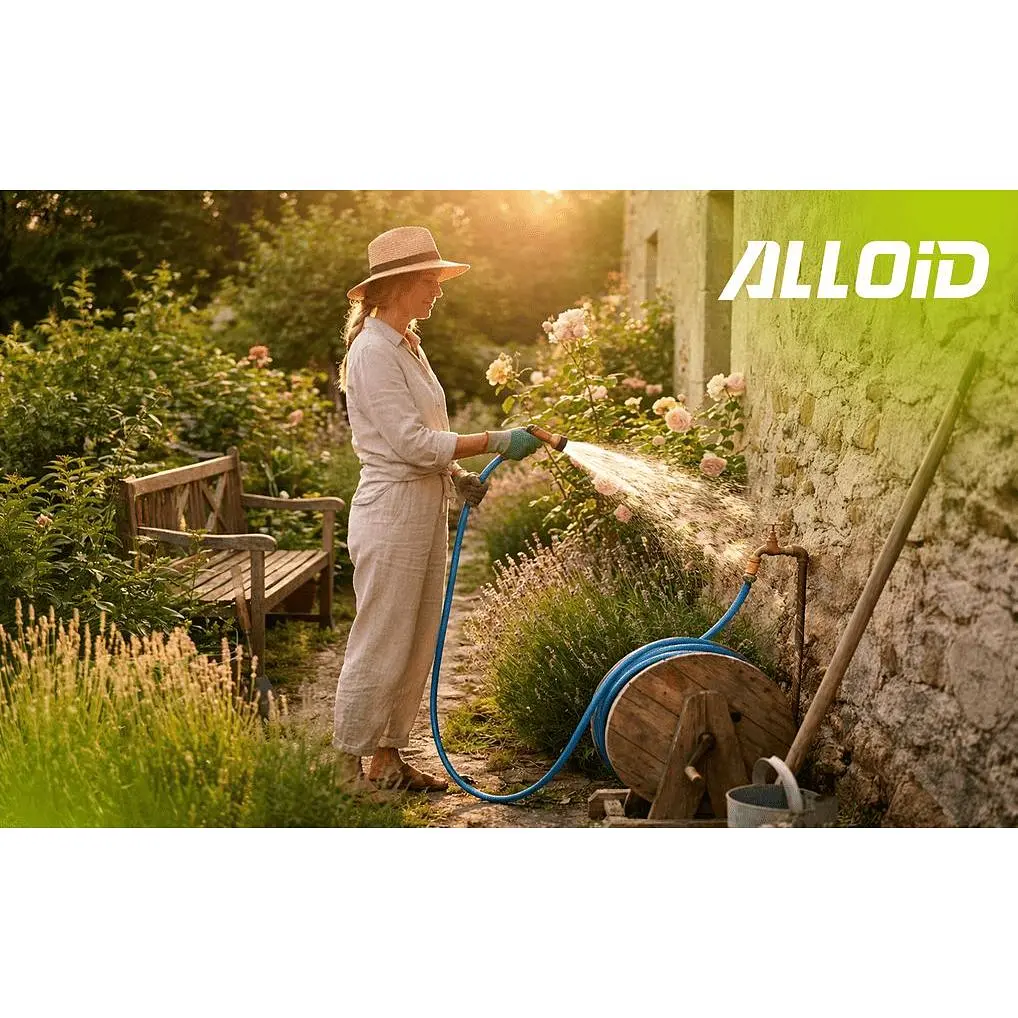 Шланг армированный 3-х слойный Alloid Building Tools Azure Snail 1/2" 20 м (WH-67650) - фото 8