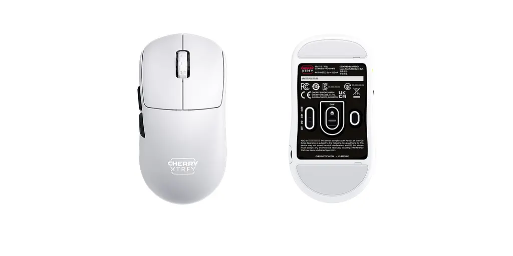 Комп'ютерна миша Cherry Xtrfy M68 PRO 8K WL/USB-A RGB білий teh0014001 - фото 2