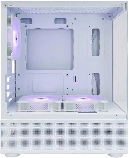 Корпус 1stPlayer Mi2-A-WH-2F7R-W-1F7-W ARGB White - фото 4