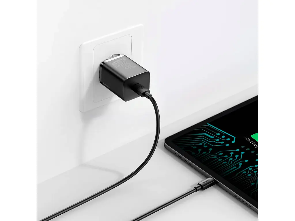 Мережевий зарядний пристрій Baseus Super Si 30W (CCSUP-J01) Black [65836] - фото 6