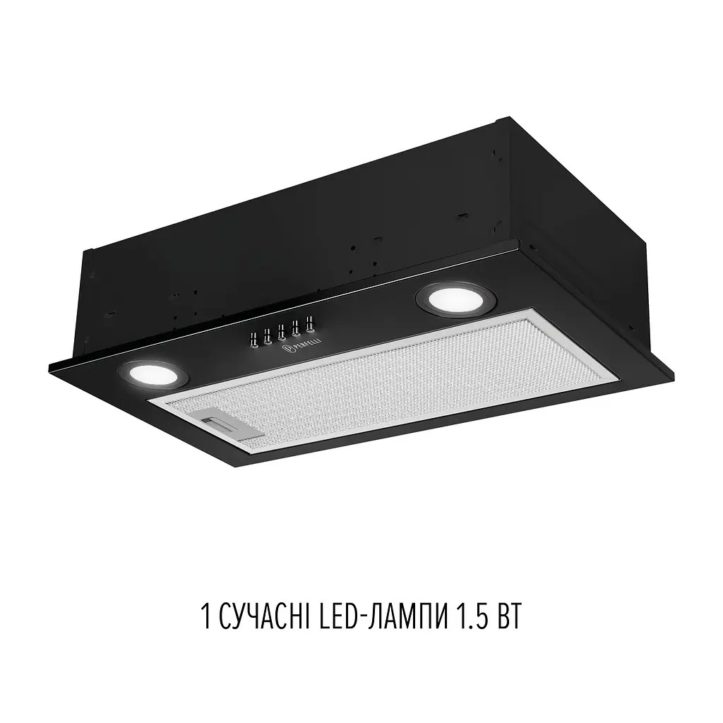 Витяжка повновбудована PERFELLI BI 5212 BL LED - фото 5