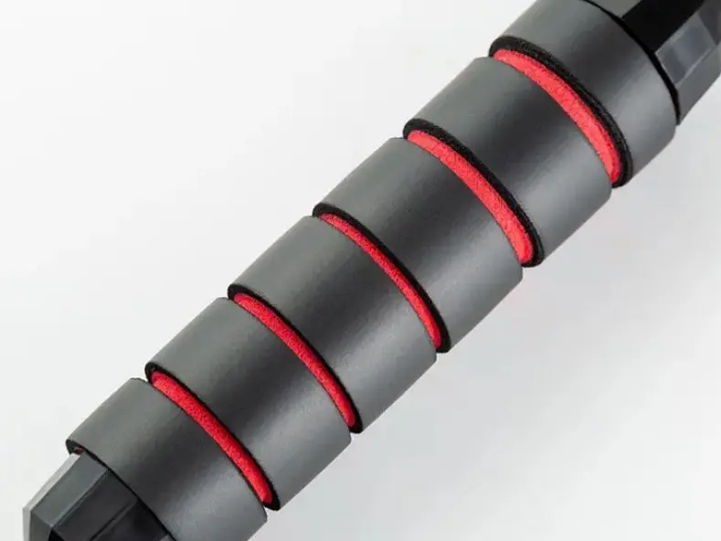 Скакалка швидкісна PowerPlay 4210 Power Weighted Jump Rope Чорна 2,7 м (PP_4210_Black/Red) - фото 9
