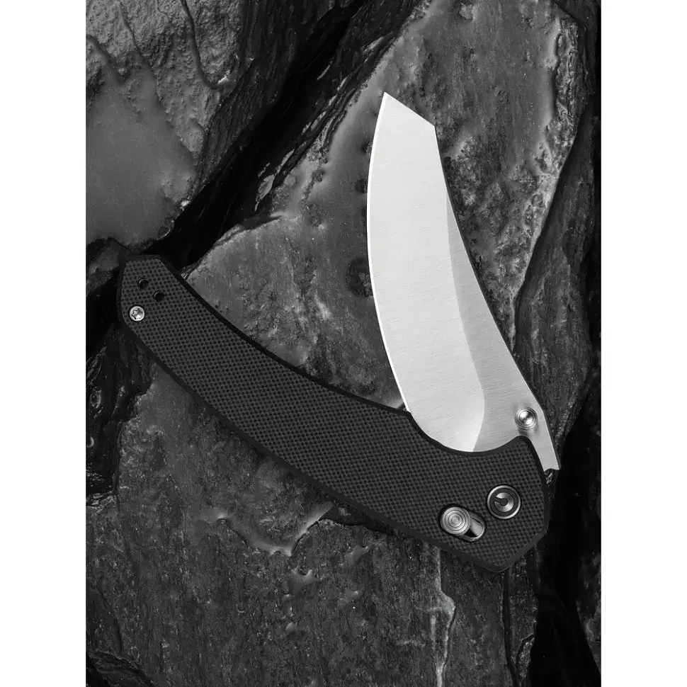 Ніж Civivi Sixgill, Black G10, Satin (C24050-1) - фото 12