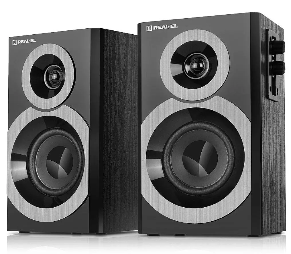 Компьютерные колонки 2.0 REAL-EL RS245 20Вт Black - фото 2