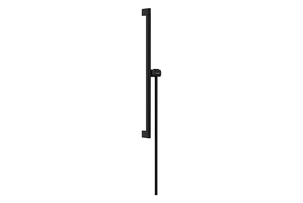 Душова штанга Hansgrohe Unica S Puro 90 см зі шлангом matt black 24405670