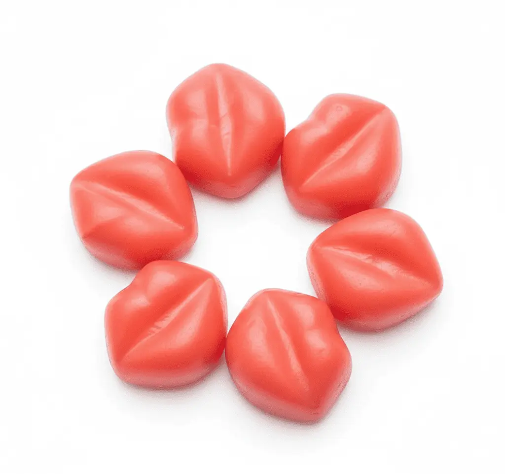 Жувальні цукерки Amos Peelerz Gummy Lips 170г - фото 3