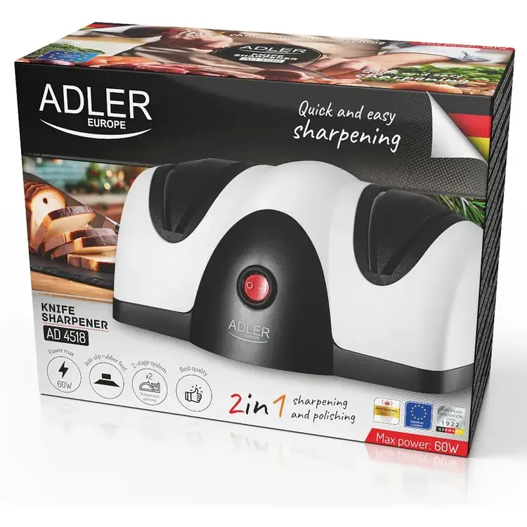 Електрична точилка для ножів Adler AD 4518 60 Вт - фото 10