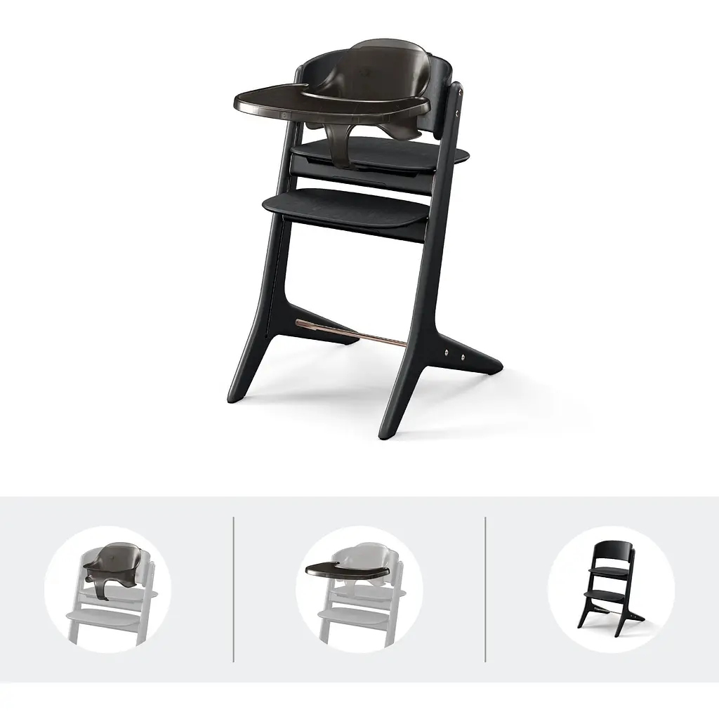 Стілець Cybex Lemo Platinum 3 в 1 Black Wood (524001553) - фото 5