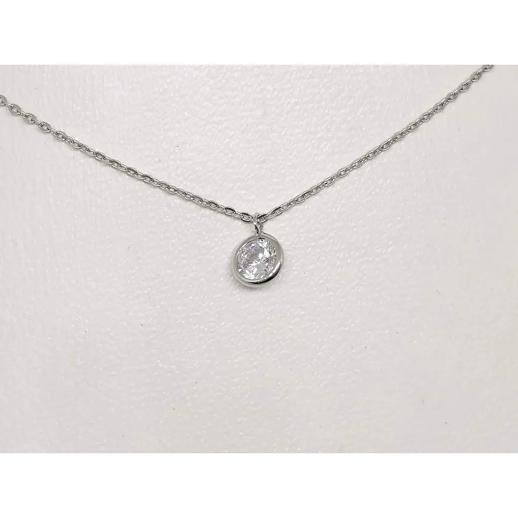 Золоте кольє Tango з фіанітом. 860234В 40 - фото 2