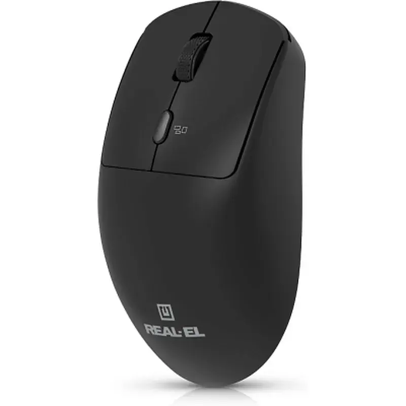 Мишка REAL-EL RM-317W Wireless Black (EL123200052) - фото 6
