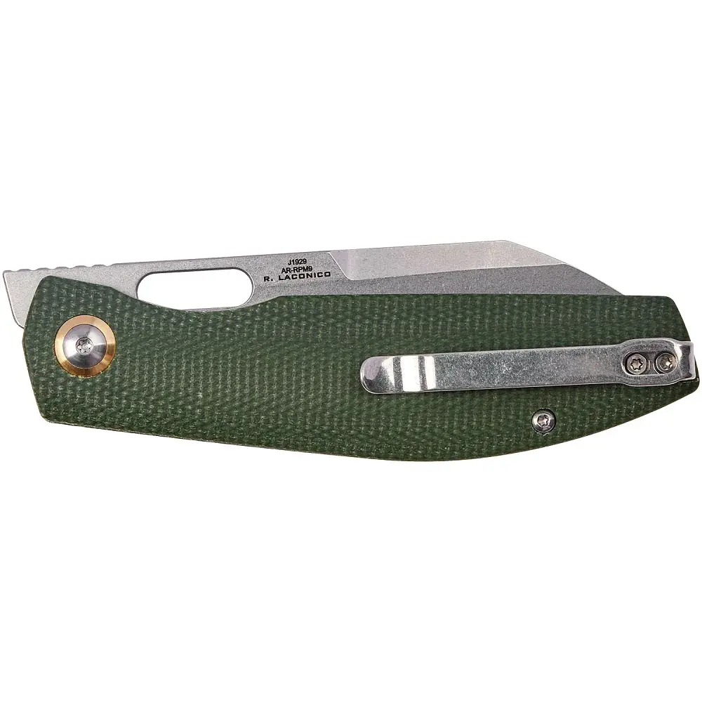 Ніж CJRB Ekko SW Micarta Green - фото 4