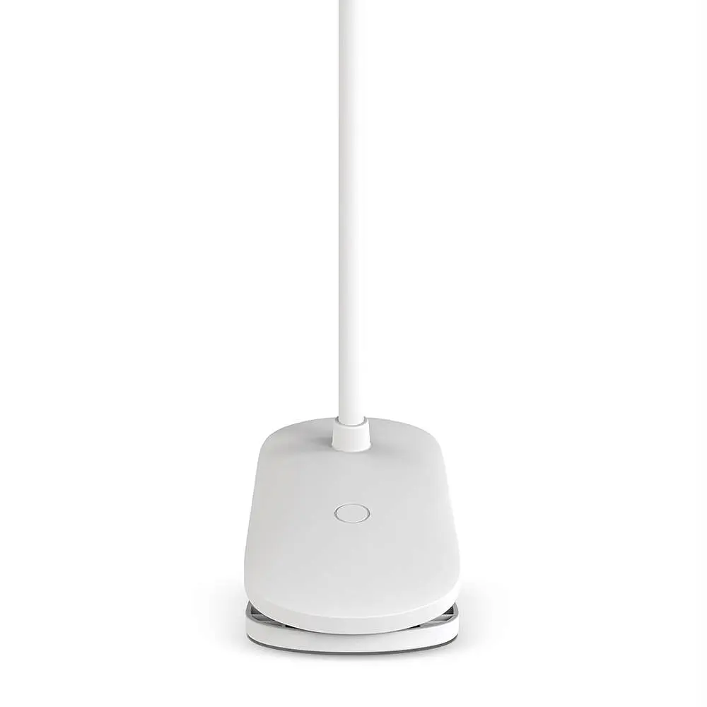 Лампа настільна ColorWay Flexible & Clip, White, 100 Лм, 24 LED, сенсорне керування, microUSB, 1800 mAh (CW-DL10FCB-W) - фото 3