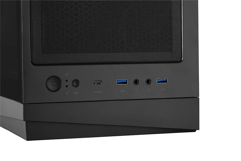 2E Gaming Корпус Infinity G205A без БП 2xUSB3.0, 1xUSBType-C, 1x120мм ARGB, 2x120мм, VGA 345мм, LCS ready, TG Side Panel, ATX, черный - фото 6