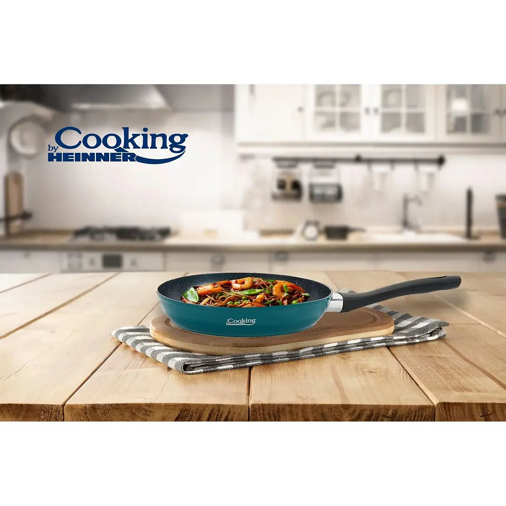 Сковорода Heinner Syvota 28 см зелена (HR-SYN-C28T) - фото 3