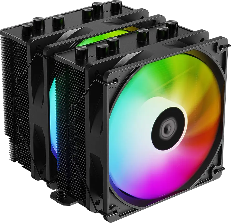 Повітряне охолодження ID-Cooling SE-206-XT ARGB Black - фото 3