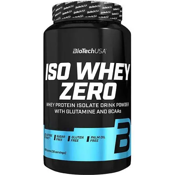 Протеїн BiotechUSA Iso Whey Zero Банан 908 г