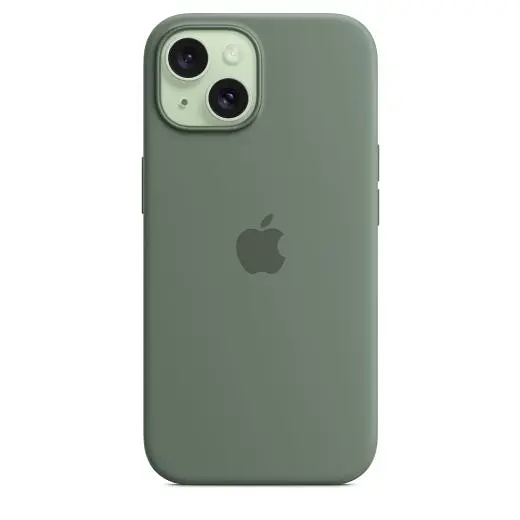 Силіконовий чохол CasePro Silicone Case з MagSafe Cypress для iPhone 15 Plus - фото 4