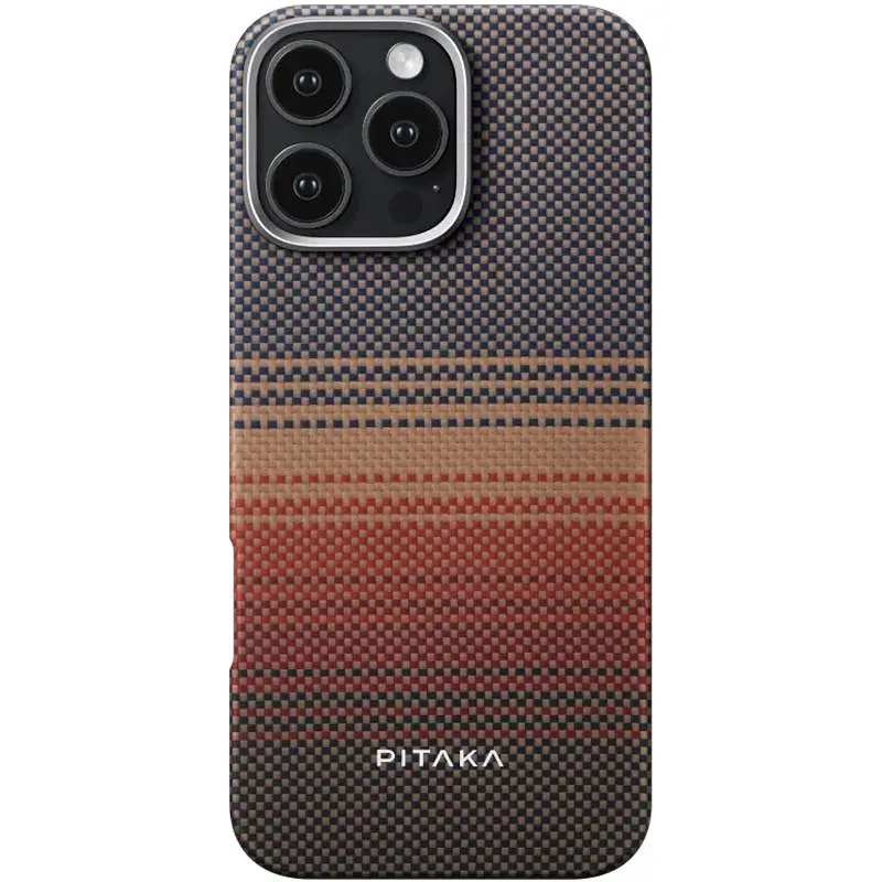 Чохол PC Pitaka with MagSafe для Apple iPhone 16 Pro Max (6.9) Sunset - фото 2