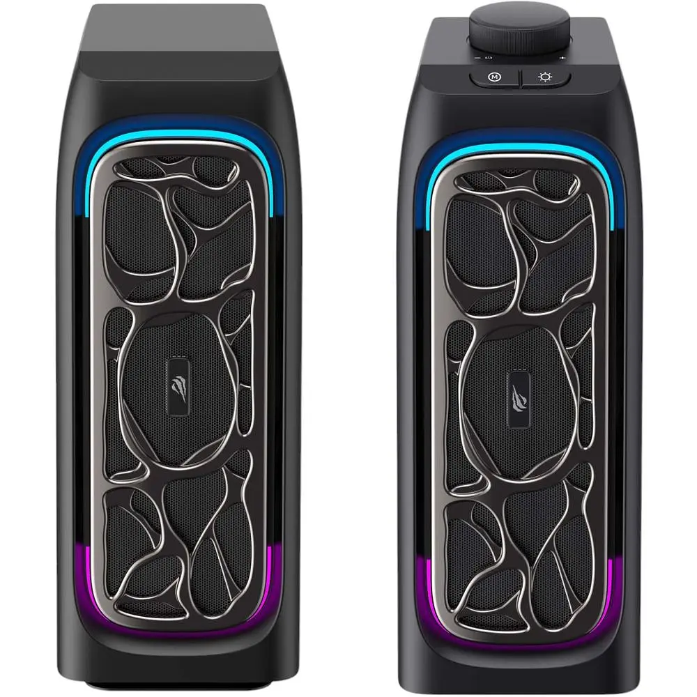 Колонки ігрові Havit HV-SK215 USB+BT Stereo black (HV-SK215) - фото 2