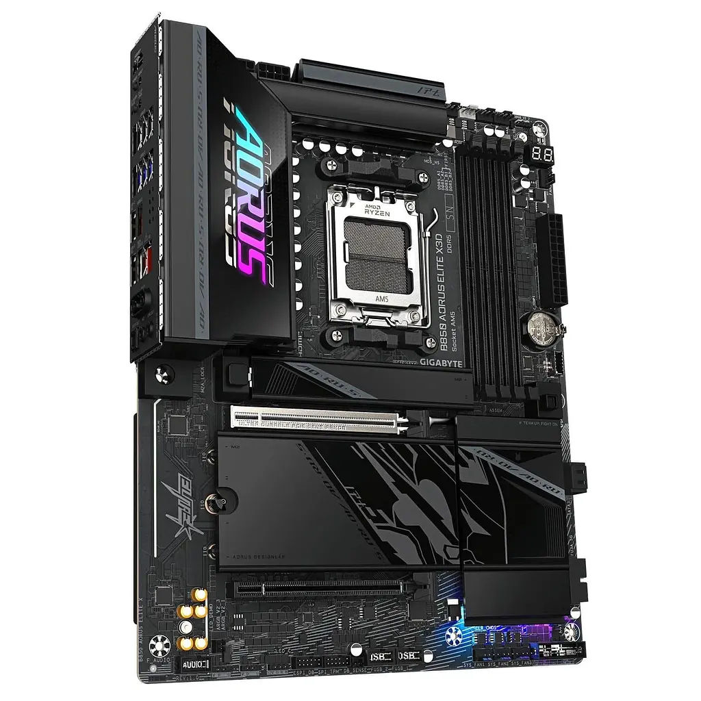Материнська плата GIGABYTE B850 AORUS ELITE X3D (B850 AORUS ELITE X3D) (Socket AM5, AMD B850, ATX) - фото 3