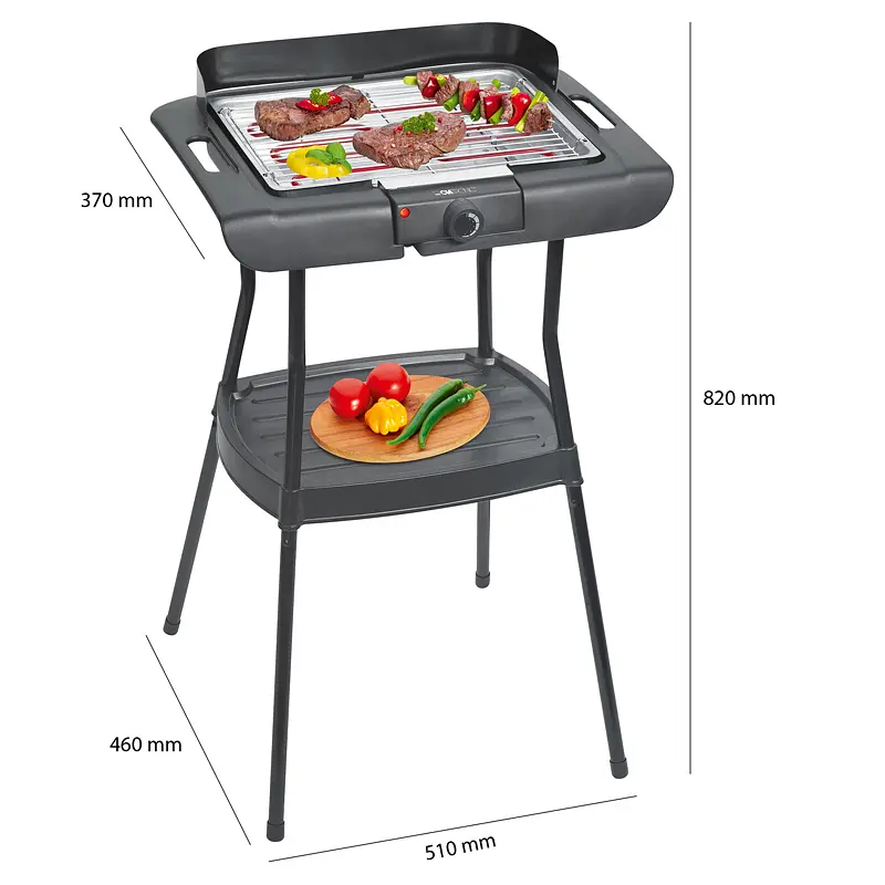 Гриль-барбекю CLATRONIC BQS 3508 Black - фото 2