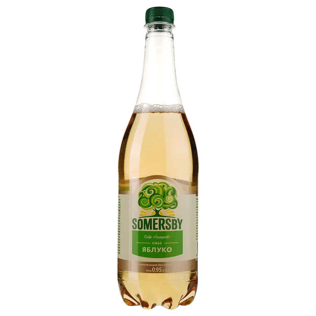 Упаковка сидру Somersby Яблуко 4.7% 11.4 л (0.95 л х 12 шт.) - фото 3