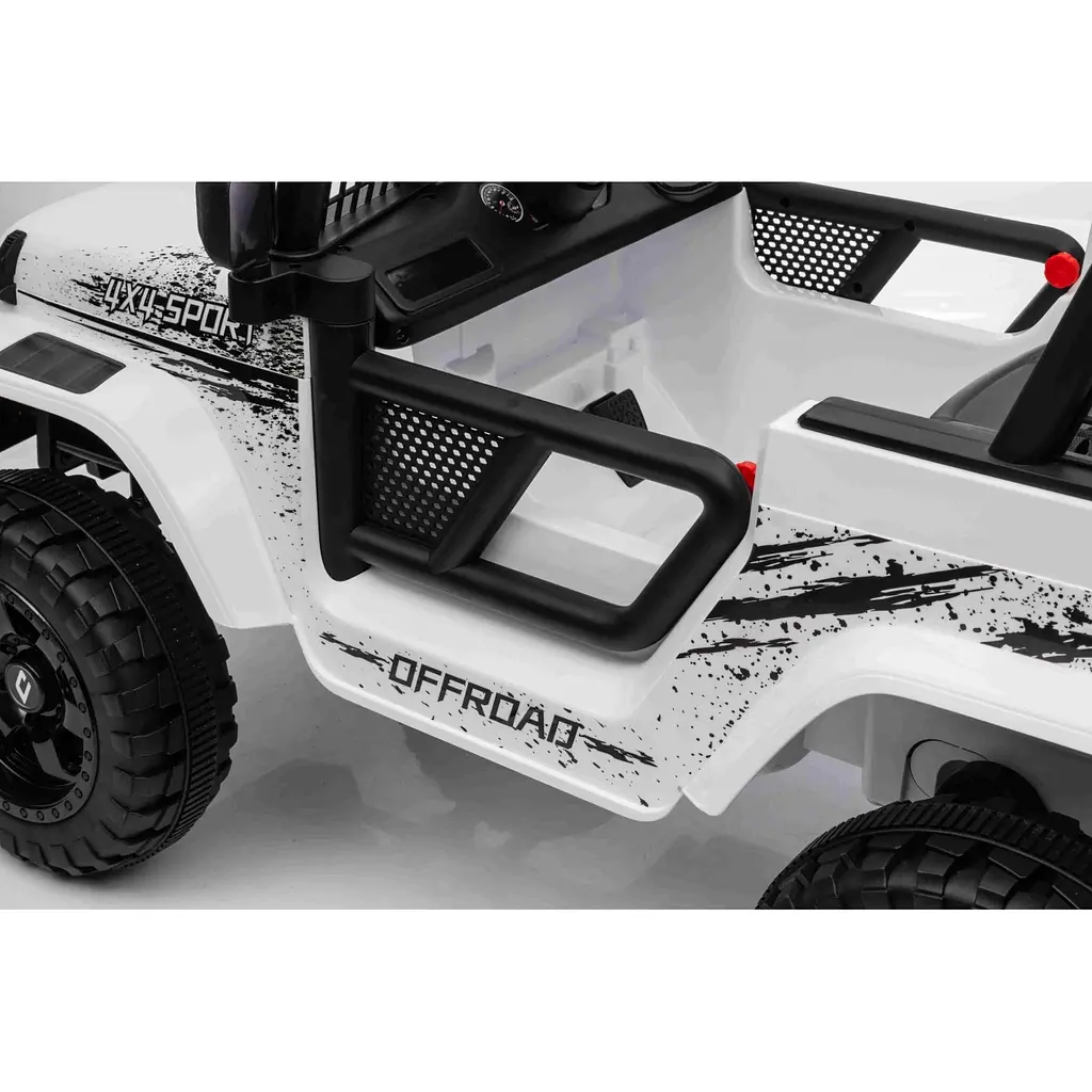 Детский электромобиль Ramiz Off Road 4x4 Sport 12 В, White (PA.XMX-637.BIA) - фото 12