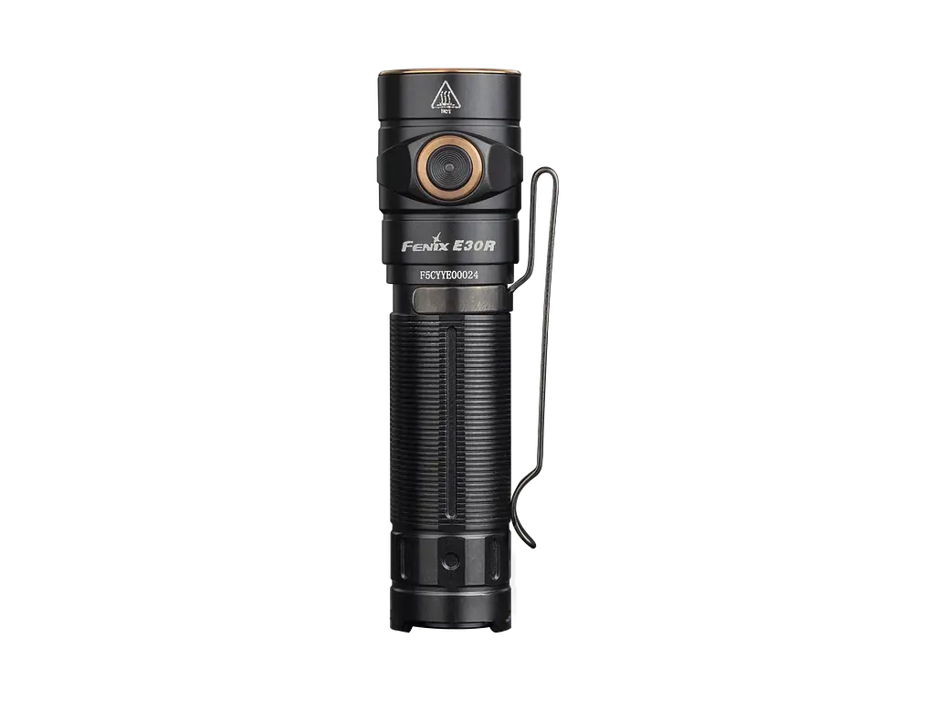 Ручний міні ліхтарик Fenix E30R Cree XP-L HI LED 1600лм micro USB (Чорний) - фото 3