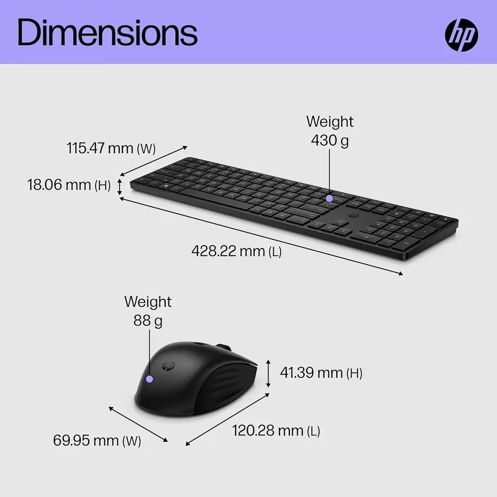 Комплект HP 650 Wireless UA Black (4R013AA) - фото 9