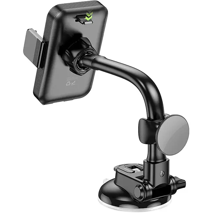 Автодержатель Hoco H27 Car Mount Holder Black [100118] - фото 2