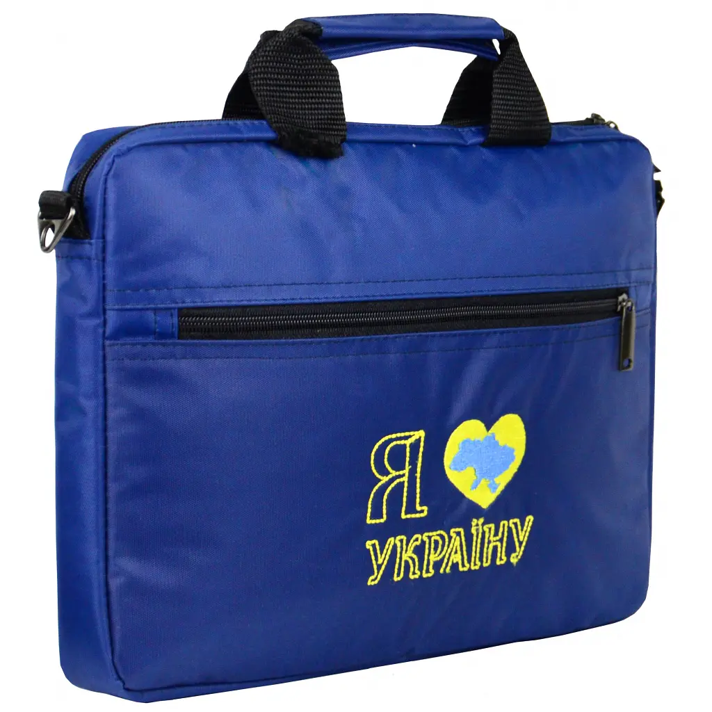 Сумка для ноутбука Porto 13.3'' PN13DB LoveUkraine DarkBlue (PN13DB_LoveUkr) - фото 2