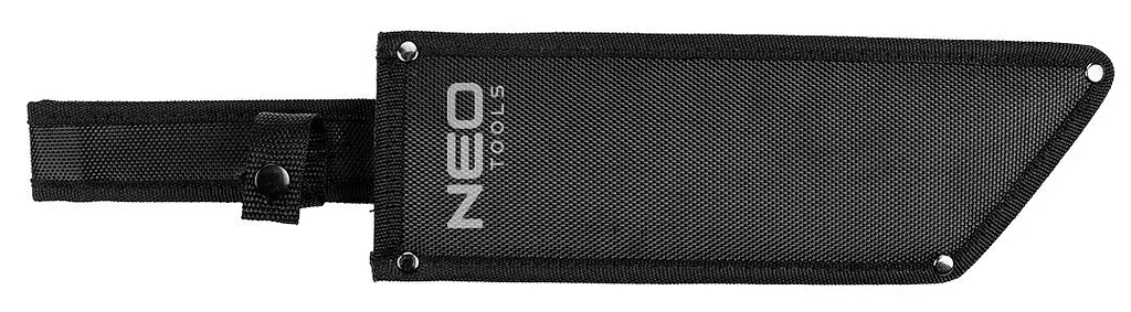 Neo Tools 63-117 Мачете Full Tang, 40см, лезо 25.5см, 3Cr13, ручка ABS+TPR, пила на обусі, нейлоновий чохол - фото 2