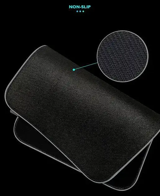 Ігрова поверхня з RGB підсвіткою FeelTouch 900 x 400 x 4 мм Black - фото 6